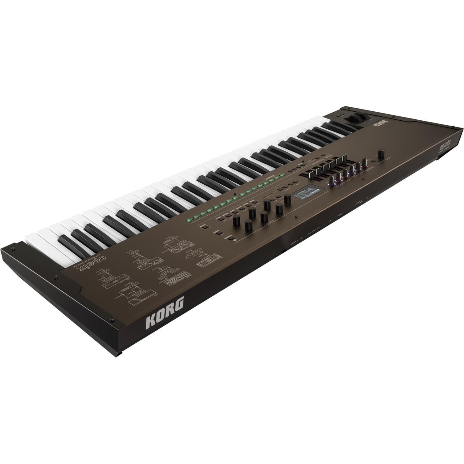 Korg Synthesizers Black Korg OPSIX SE 61 Key Altered FM Synthesizer 