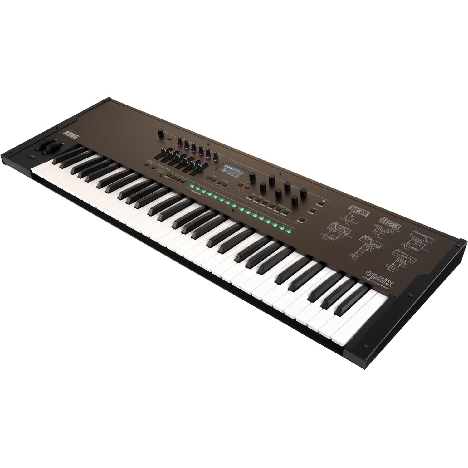 Korg Synthesizers Black Korg OPSIX SE 61 Key Altered FM Synthesizer 