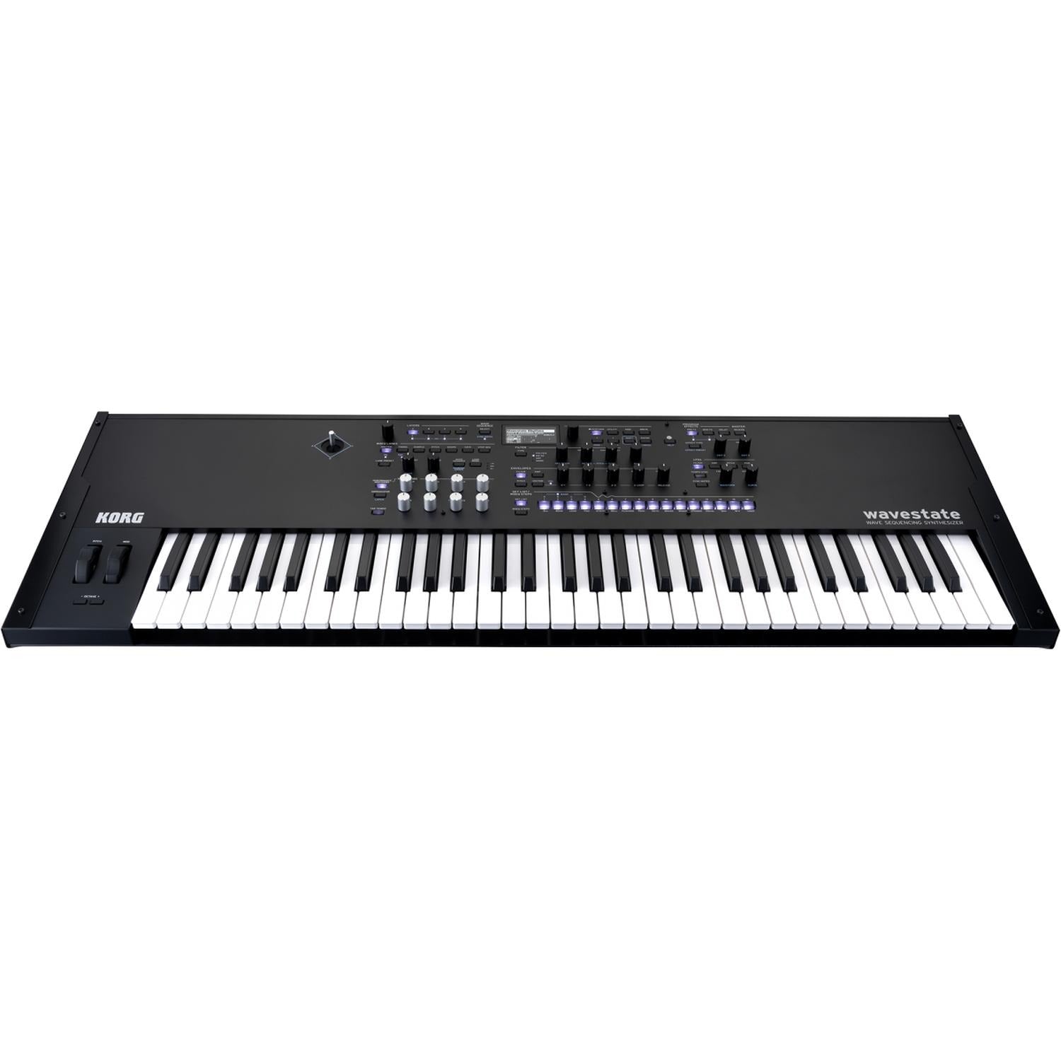Korg Synthesizers Black Korg Wavestate SE 61 Key Wave Sequencing Synthesizer
