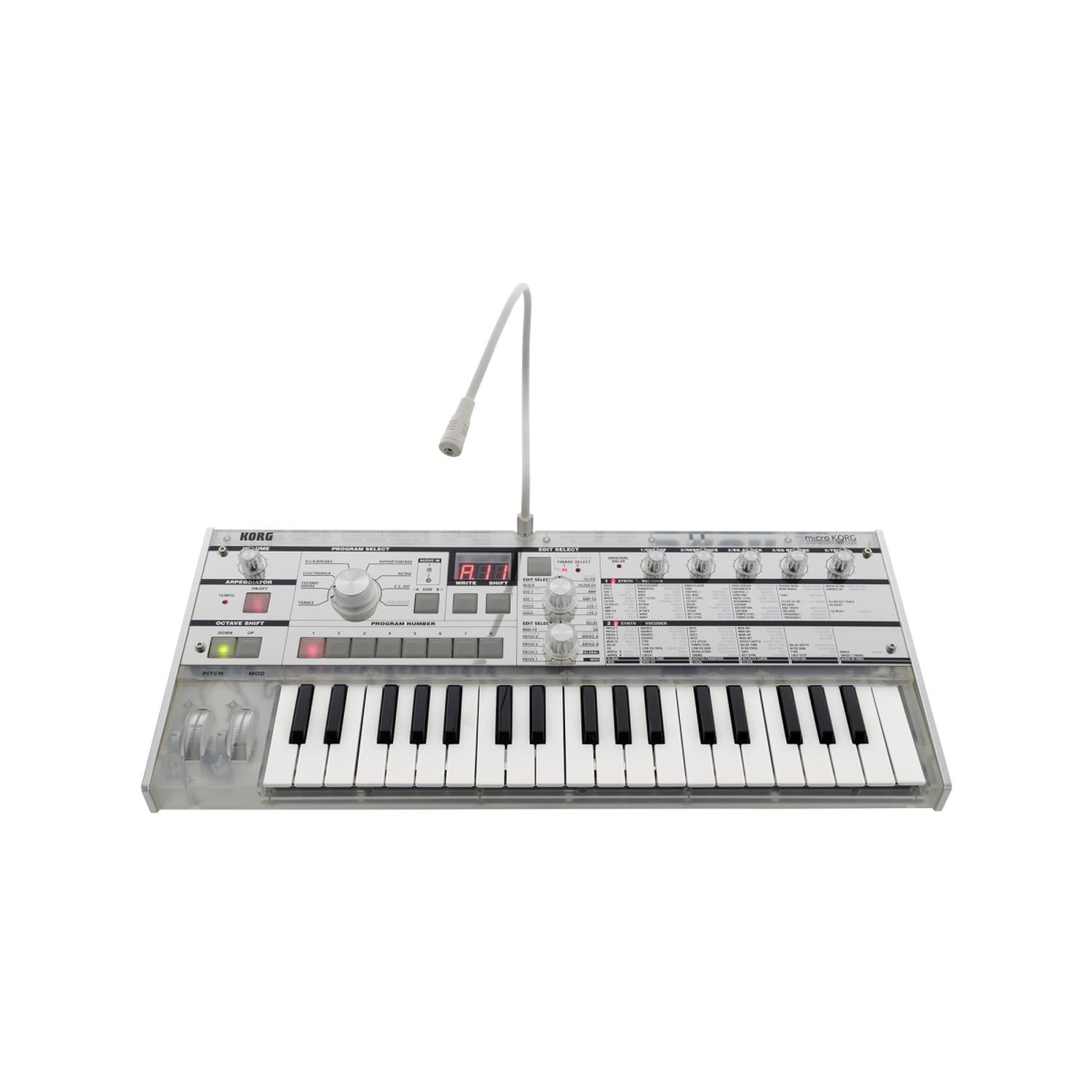 Korg Synthesizers Korg Microkorg Crystal 37-Key Synthesizer / Vocoder