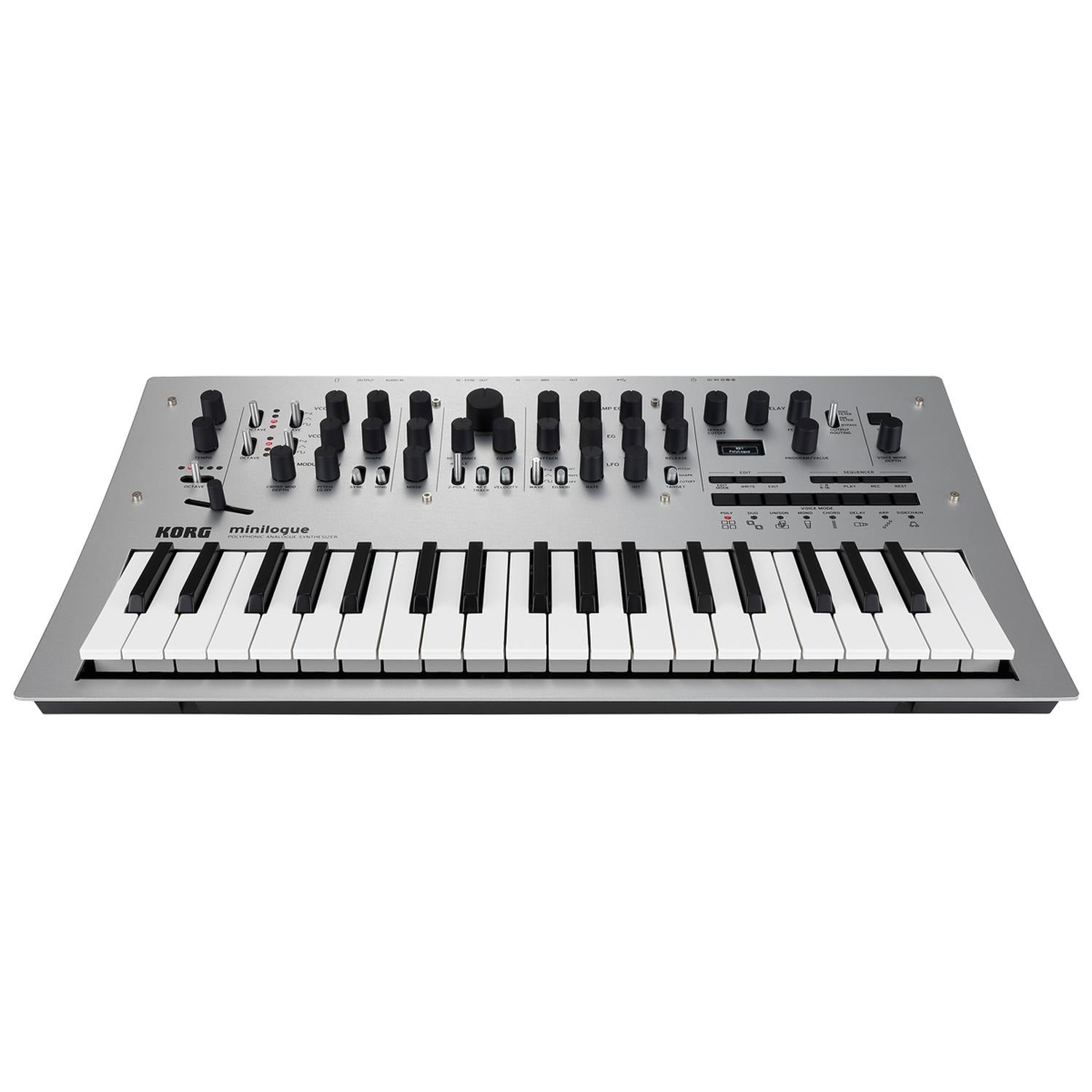 Korg Synthesizers Korg Minilogue Polyphonic Analogue Synthesizer
