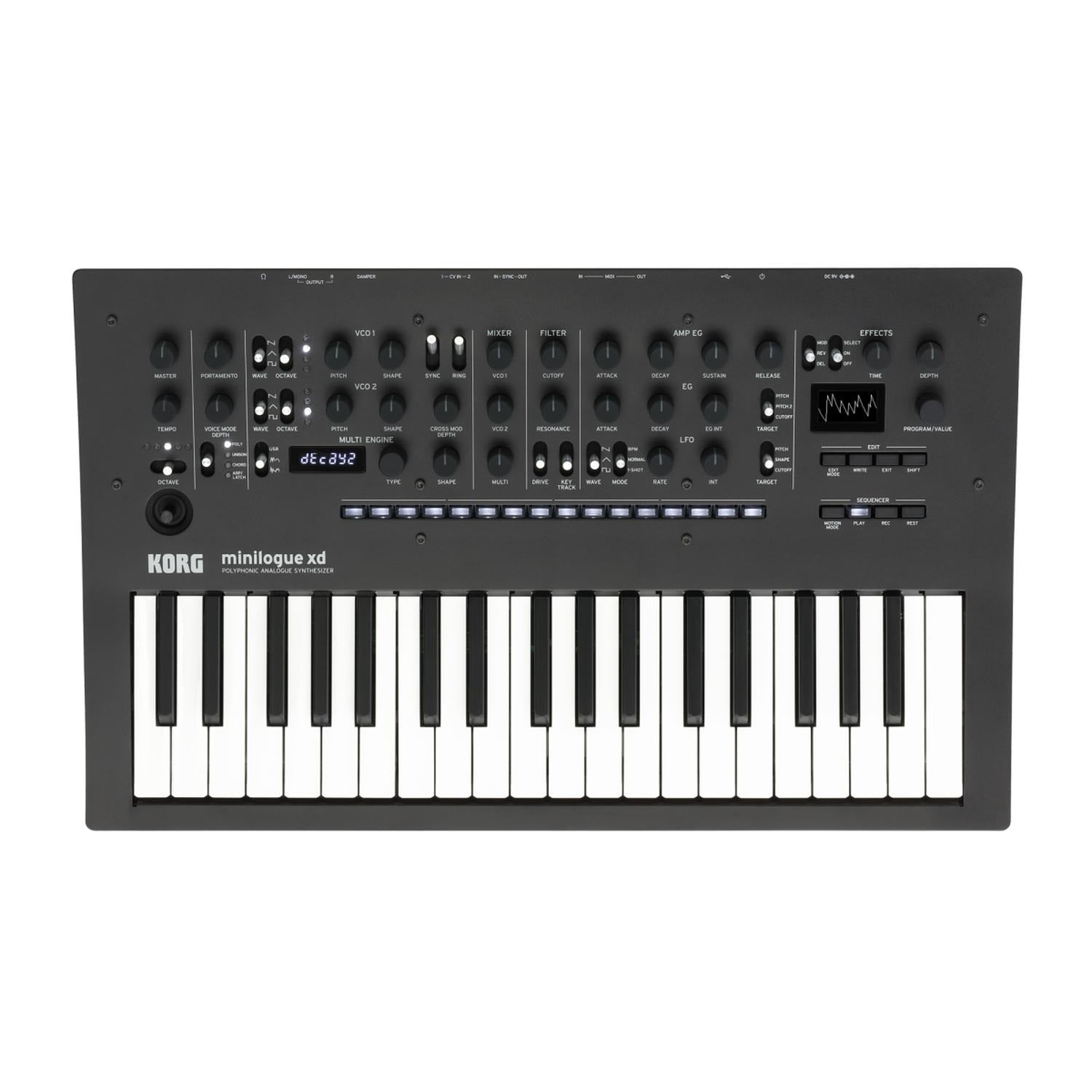 Korg Synthesizers Korg Minilogue XD 4-Voice Polyphonic Analogue Synthesizer
