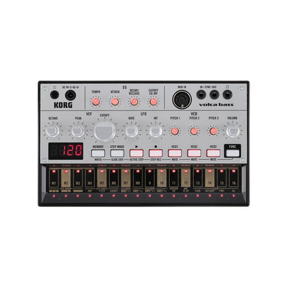 Korg Synthesizers Korg Volca Bass Analog Bass Synthesizer