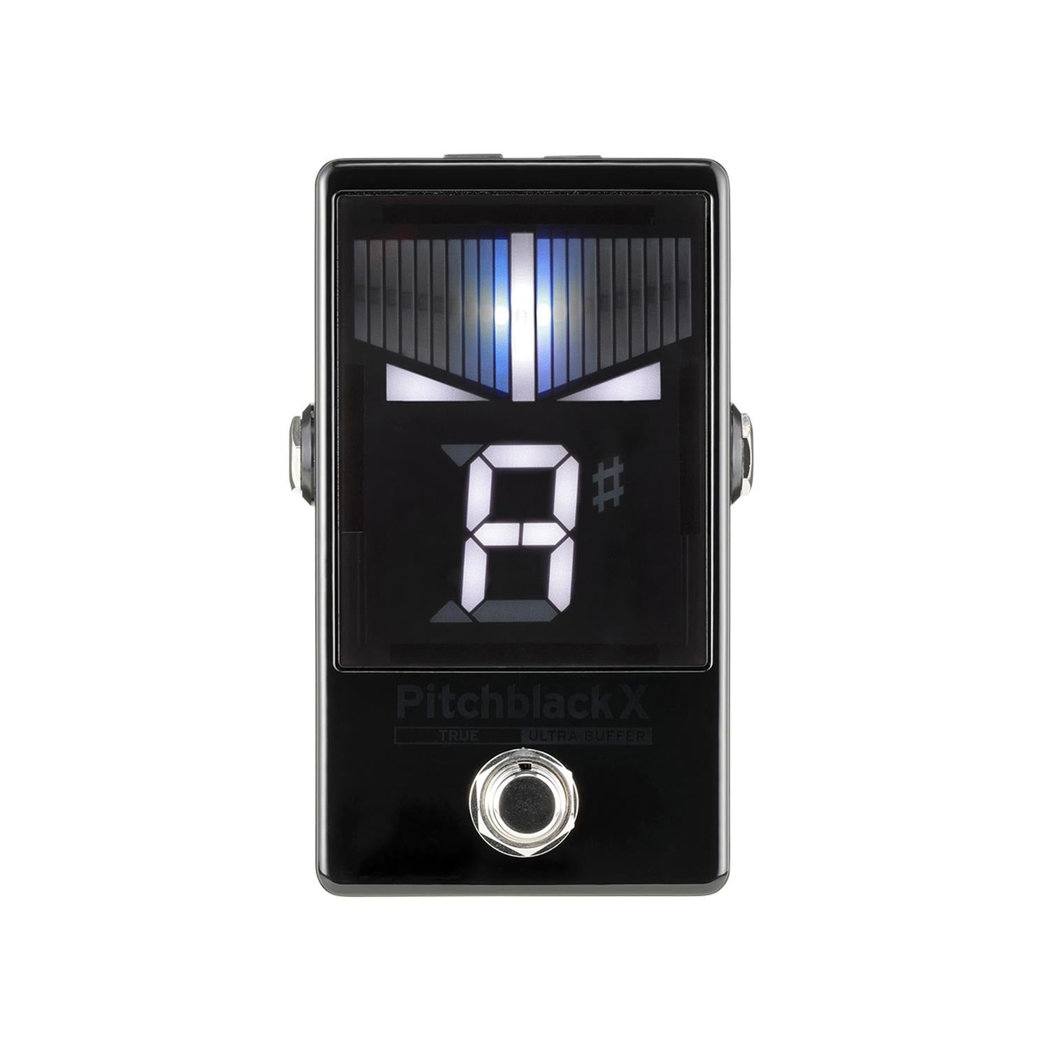 Korg Tuners Black Korg PB-X Pitchblack X Chromatic Pedal Tuner