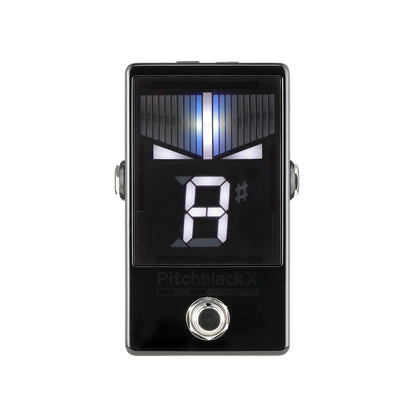 Korg Tuners Black Korg PB-X Pitchblack X Chromatic Pedal Tuner
