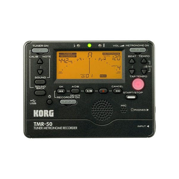 korg tuners black korg tmr-50 tuner metronome recorder    