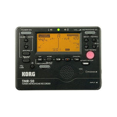 Korg Tuners Black Korg TMR-50 Tuner Metronome Recorder