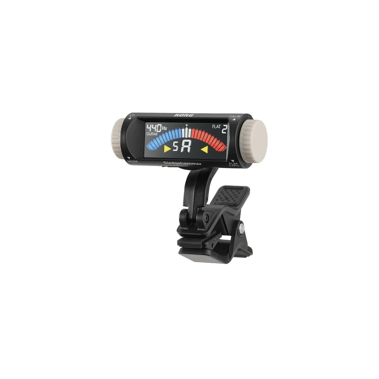 Korg Tuners Korg Sledgehammer Clip-On Guitar & Bass Tuner