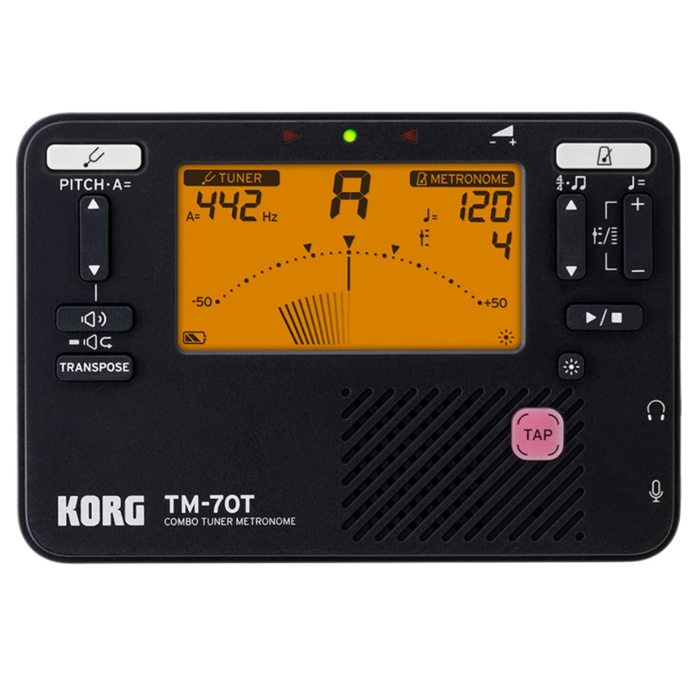 Korg Tuners Korg TM-70T Combo Tuner Metronome