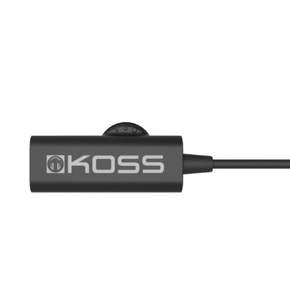 koss cables and connectors koss vc20 in-line headphone volume controller- black
