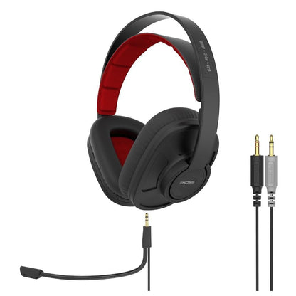 koss gaming headphones koss gmr-540-iso closed-back full size immersive gaming headphone