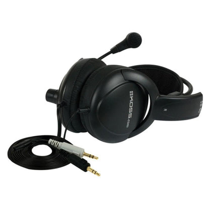 koss gaming headphones koss sb40 full-size gaming headset with noise-canceling microphone
