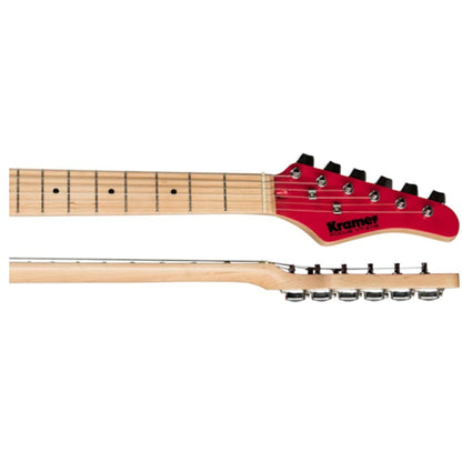 kramer electric guitars bundles kramer focus vt-211s 6-strings electric guitar with gigbag, straps, cloth, picks & ebook   