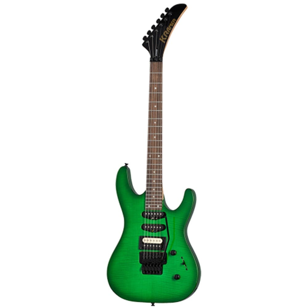 kramer electric guitars wild lvy kramer striker figured hss 6 string electric guitar    #color_wild-lvy