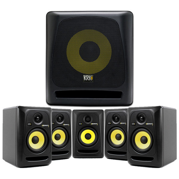 KRK Home Theater Systems KRK Rokit 5 + Sub10s 5.1 Bundle