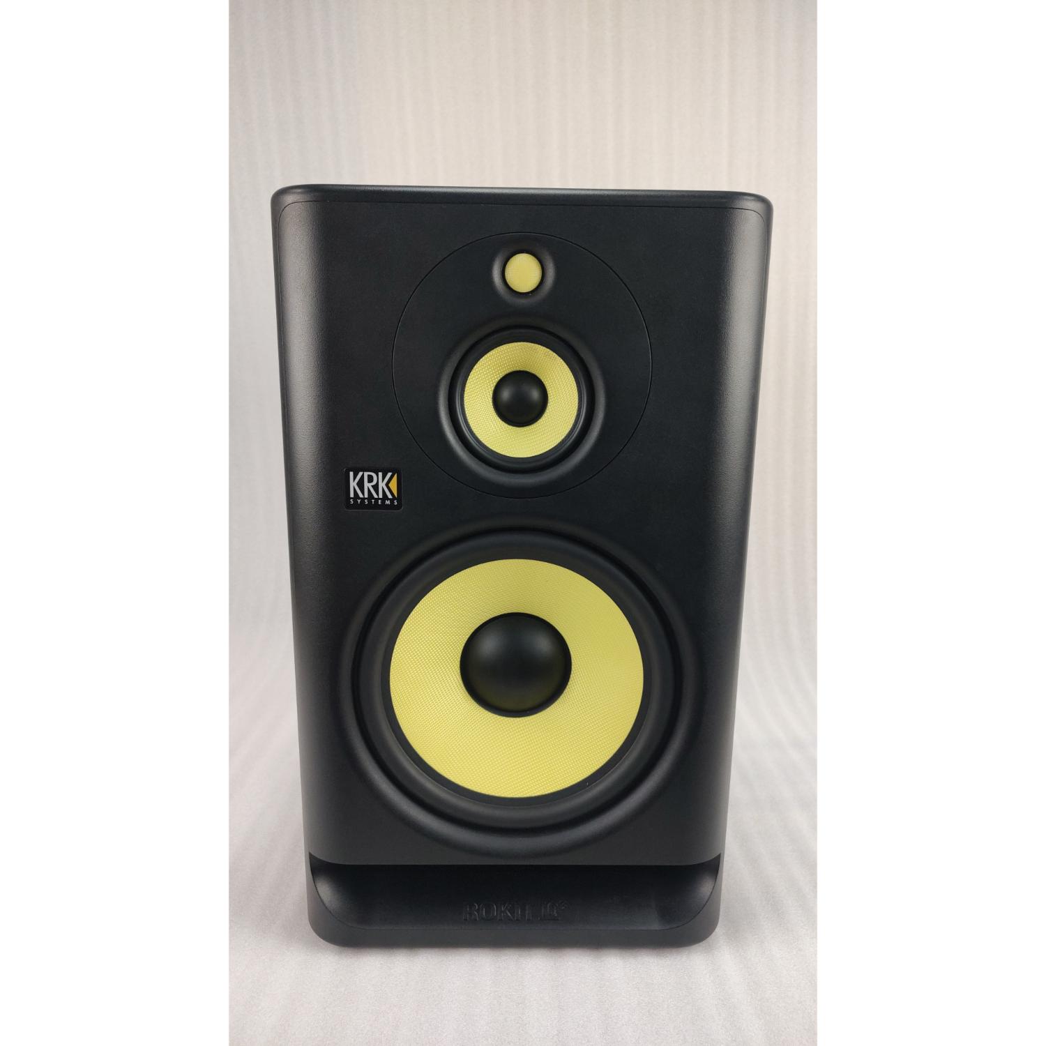 KRK Monitor Speakers KRK ROKIT 10-3 G4 10inch Tri-Amp Mid-Field Powered Studio Monitor Speaker - Single - Open Box