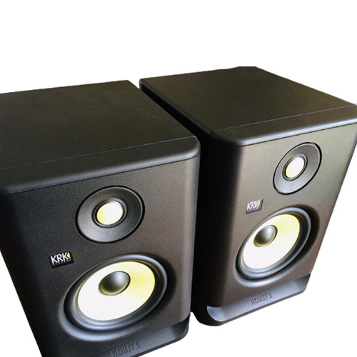 KRK G4 ROKIT 5 Active Studio Monitor Kit with Passive Monitor Controller,  Cables, and Foam Speaker Pads