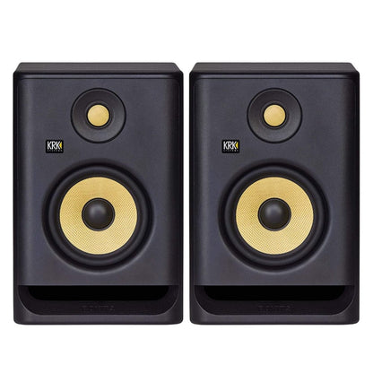 KRK Monitor Speakers Pair KRK ROKIT 5 G4 5inch Powered Studio Monitor Speaker