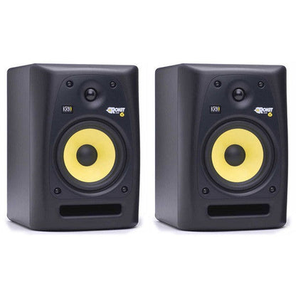 KRK Monitor Speakers Pair KRK Rokit Powered RP6 Generation 2 Studio Monitors