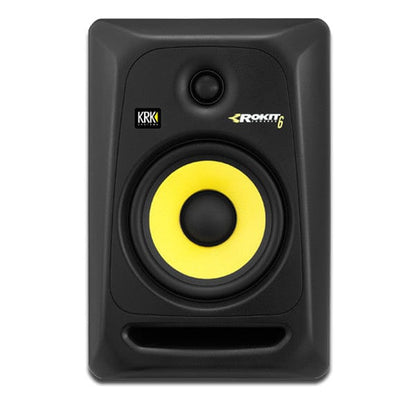 KRK Monitor Speakers Single KRK Rokit 6 Generation 3 Powered Monitor Speaker