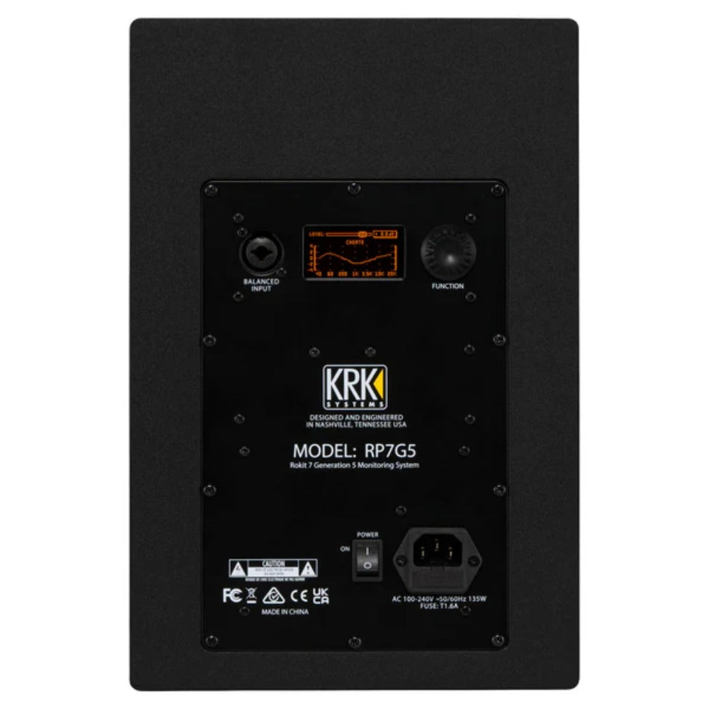 KRK Monitor Speakers Single KRK Rokit 7 Generation 5 Powered Studio Monitor Speaker - Single