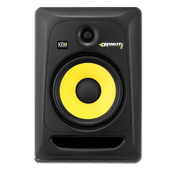 KRK Monitor Speakers Single KRK Rokit 8 G3 Powered Studio Monitors Speakers