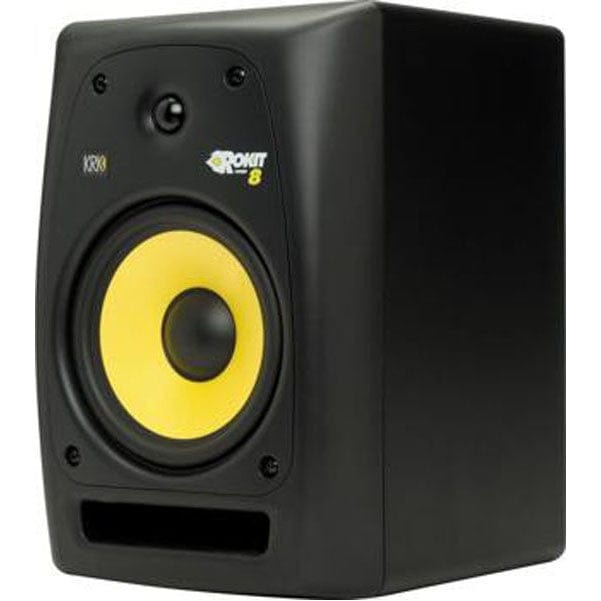 KRK Monitor Speakers Single KRK Rokit Powered RP8 Generation 2 Active Monitors