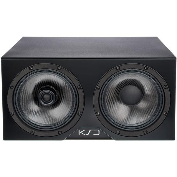 KS Digital Monitor Speakers Black Left KS Digital C88-Reference 2 Way Coaxial Studio Monitor