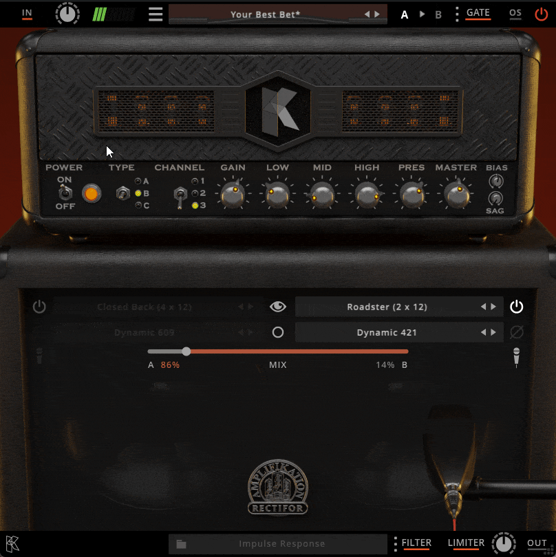 KUASSA Virtual Instruments Kuassa Amplifikation Rectifor: Guitar Amplifier Emulator – Professional Audio Software & Plugin
