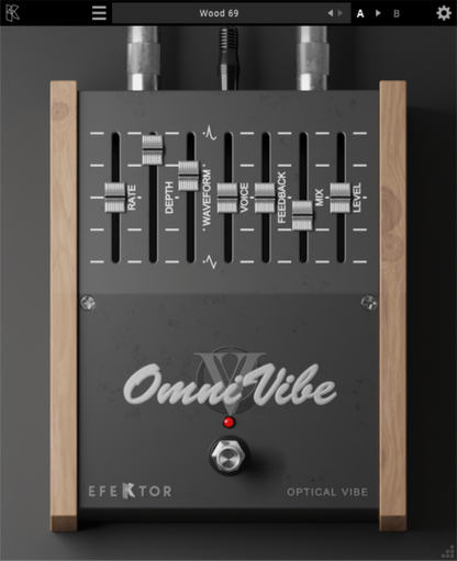 KUASSA Virtual Instruments Kuassa Efektor Omnivibe Optical Vibe Machine: Optical Vibe Machine Plugin
