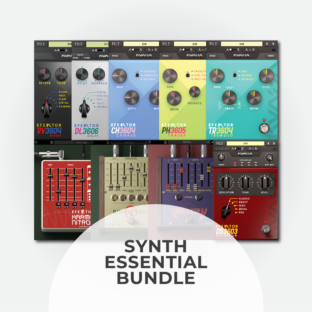 KUASSA Virtual Instruments Kuassa Synth Essential Bundle: Synthesizer Bundle – Professional Audio Software & Plugin
