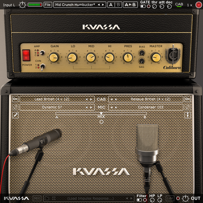 KUASSA Virtual Processors Kuassa Amplifikation Caliburn Amp Simulator