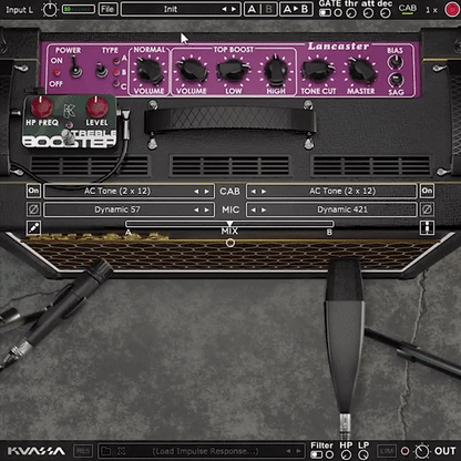 KUASSA Virtual Processors Kuassa Amplifikation Lancaster: Vox Combo Amp Emulation