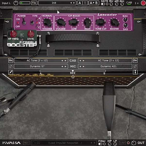 KUASSA Virtual Processors Kuassa Amplifikation Lancaster: Vox Combo Amp Emulation