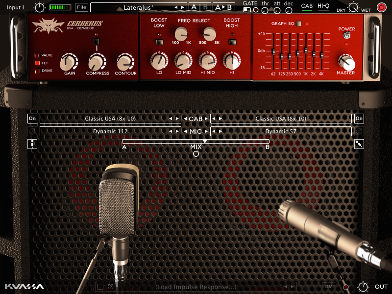 KUASSA Virtual Processors Kuassa Cerberus Bass Amp Bass Amp Simulator
