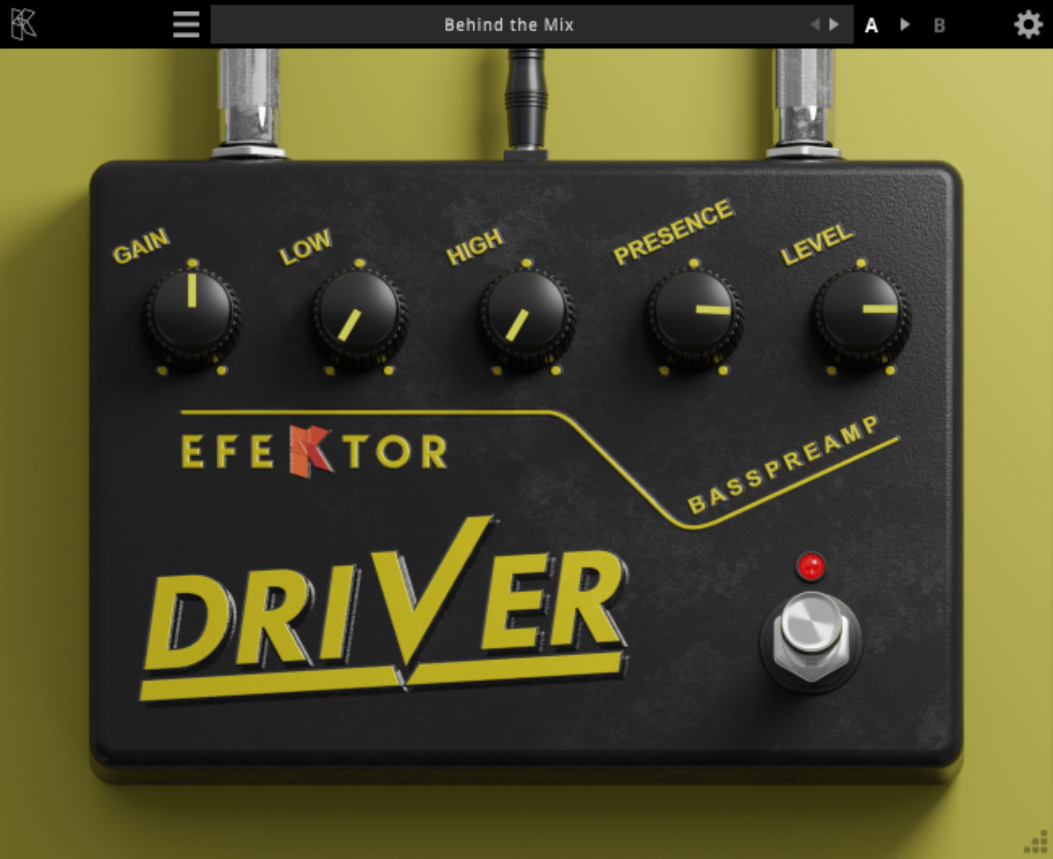 KUASSA Virtual Processors Kuassa Efektor Bass Driver Preamp: Bass Preamplifier – Professional Audio Software & Plugin