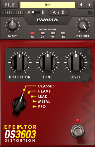 KUASSA Virtual Processors Kuassa Efektor DS3603 Distortion