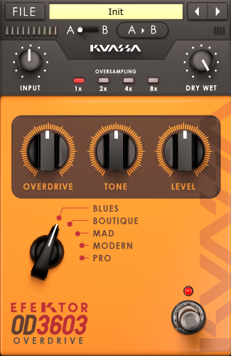 KUASSA Virtual Processors Kuassa Efektor OD3603 Overdrive