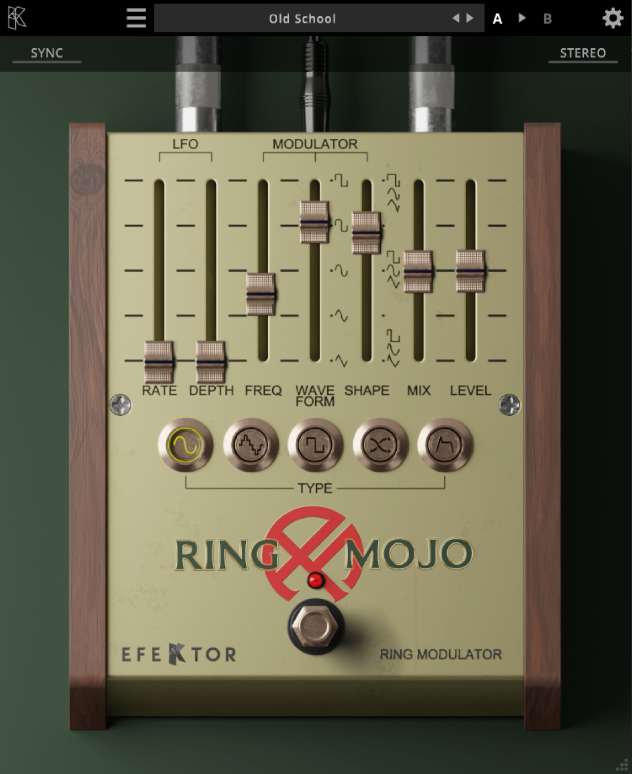 KUASSA Virtual Processors Kuassa Efektor Ringmojo Ring Modulator: Ring Modulator Plugin