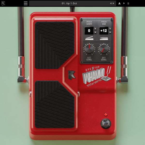 KUASSA Virtual Processors Kuassa Efektor Whammo: Chorus/Vibrato Plugin