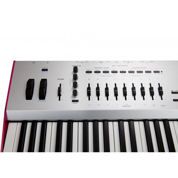 kurzweil digital pianos kurzweil artis 7 76-key digital piano with fatar semi weighted action keybed