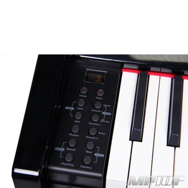 kurzweil digital pianos kurzweil mp10f digital piano with fatar hammer action keybed   #color_ebony-polish