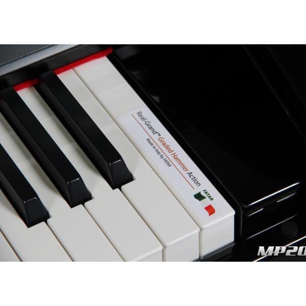 kurzweil digital pianos kurzweil mp20f digital piano with fatar hammer action keybed   