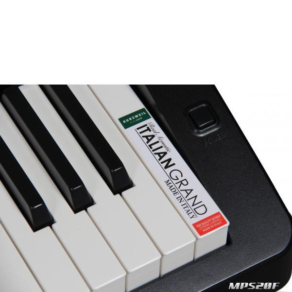kurzweil digital pianos kurzweil mps20f digital piano with fatar hammer action keybed