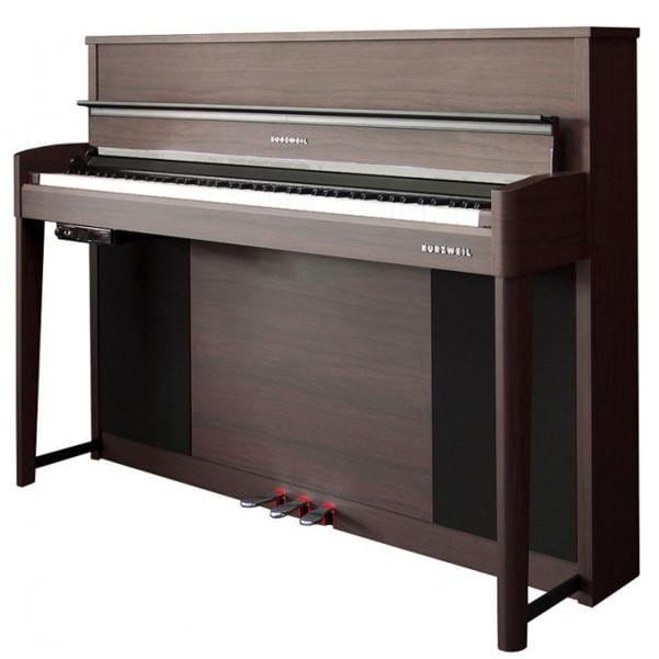 kurzweil digital pianos satin rosewood kurzweil cup2 88-key digital piano with graded hammer action   