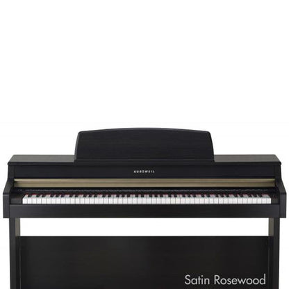 kurzweil digital pianos satin rosewood kurzweil mp10f digital piano with fatar hammer action keybed   