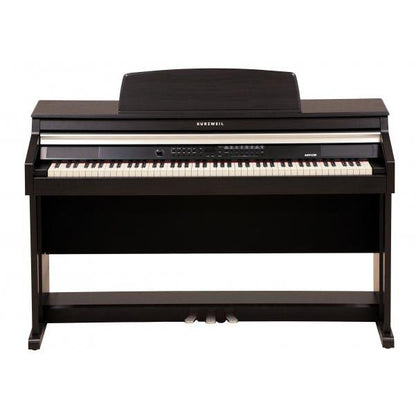 kurzweil digital pianos satin rosewood kurzweil mp20f digital piano with fatar hammer action keybed   