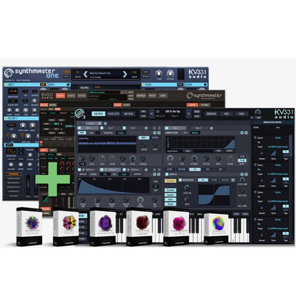 KV331 Audio Virtual Instruments KV331 Audio SynthMaster Producer Bundle – Professional Audio Software & Plugin
