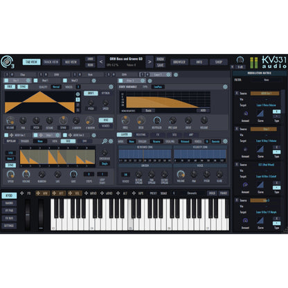 KV331 Audio Virtual Instruments KV331 SynthMaster 3 Software Synthesizer