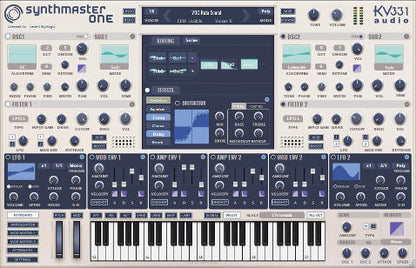 KV331 Audio Virtual Instruments KV331 SynthMaster One Crossgrade from SynthMaster 2: Upgrade to Versatile Synthesizer